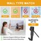 385Pcs Picture Hanging Kit with Heavy Duty Picture Hanging Hooks, Sawtooth, Hardware Nails and Picture Hanging Tool, Wall Hangers for Frame, Painting, Art, Photo (Black)